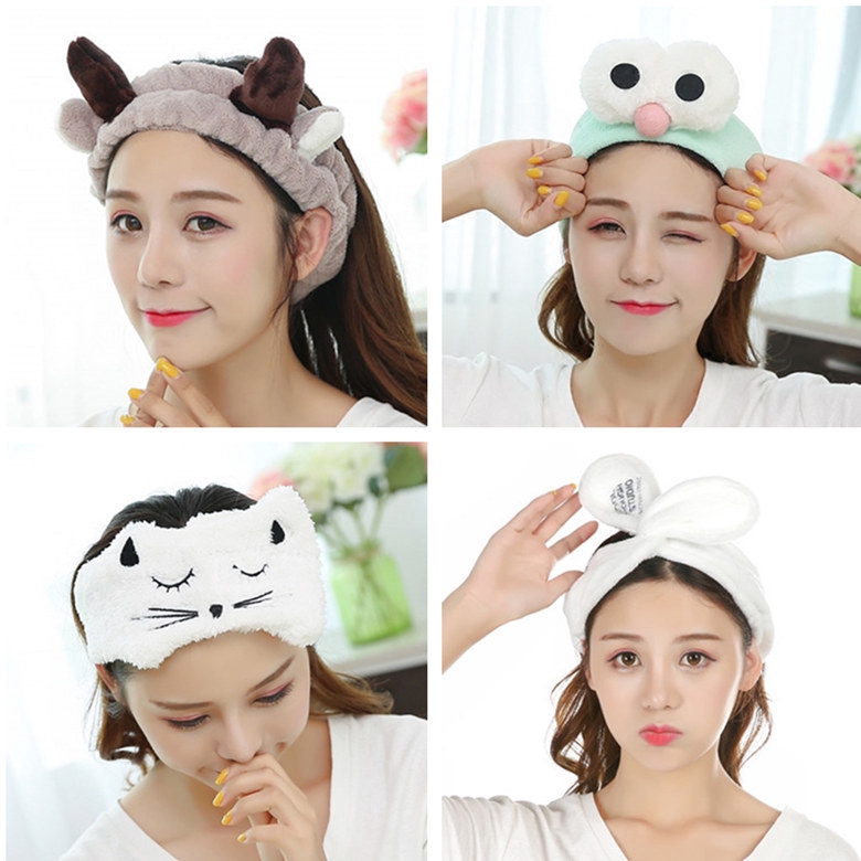 Băng đô cài tóc hình sừng hươu phong cách Hàn Quốc cho nữ