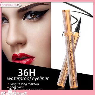 ✿G_V Black Liquid Eye Liner Waterproof Long-lasting Women Eyes MakeupTool Eyeliners Pen