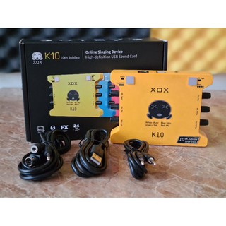 sound card Âm thanh xox k10 th kỷ niệm 10 năm hàng chính hãng