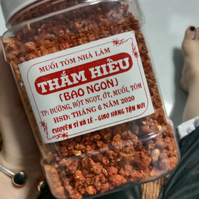Muối tôm nhà làm