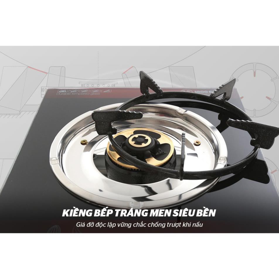Bếp gas đơn dương kính sunhouse SHB212KG