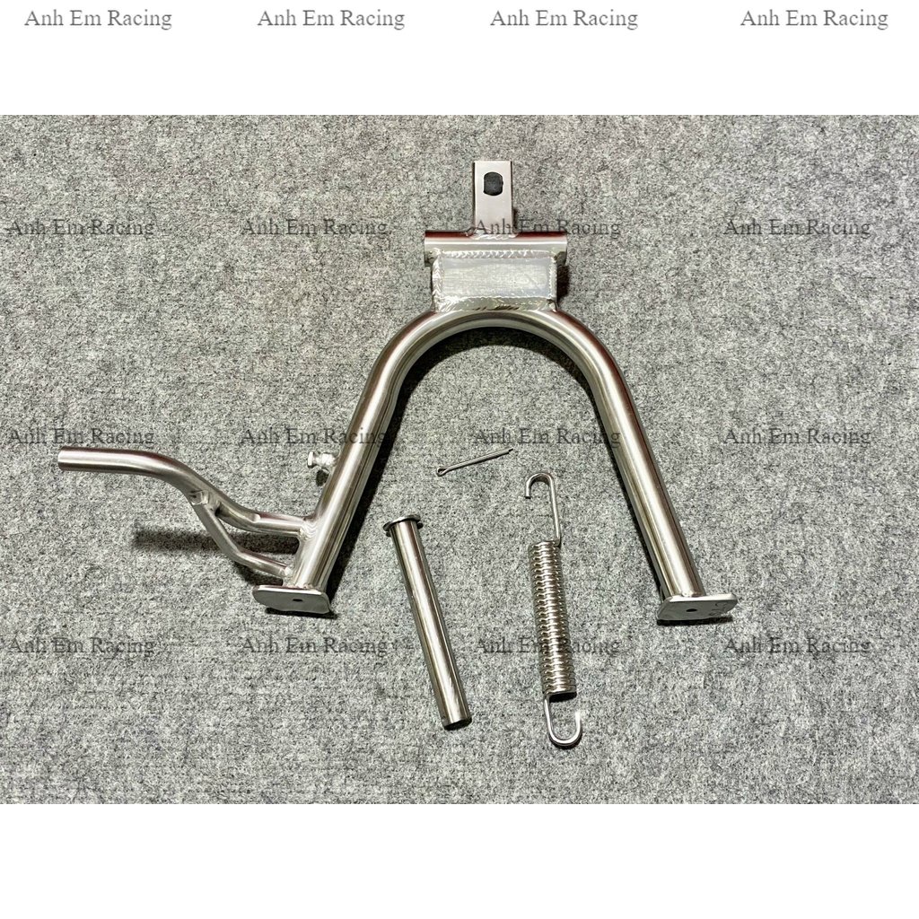 Chân chống đứng inox đặc 304 gắn các dòng xe máy