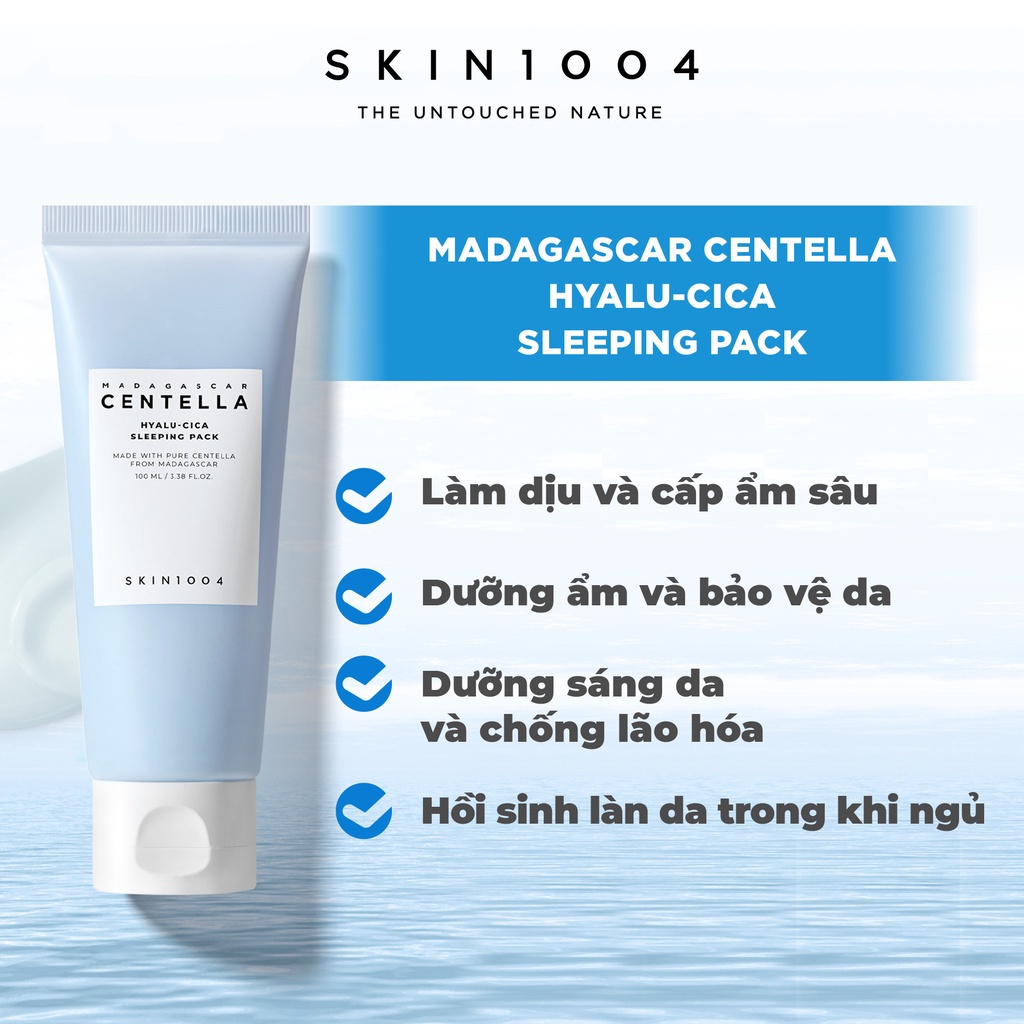 Bộ Sản Phẩm Dưỡng Ẩm, Làm Sáng Da Skin1004 Madagascar Centella Hyalu Cica