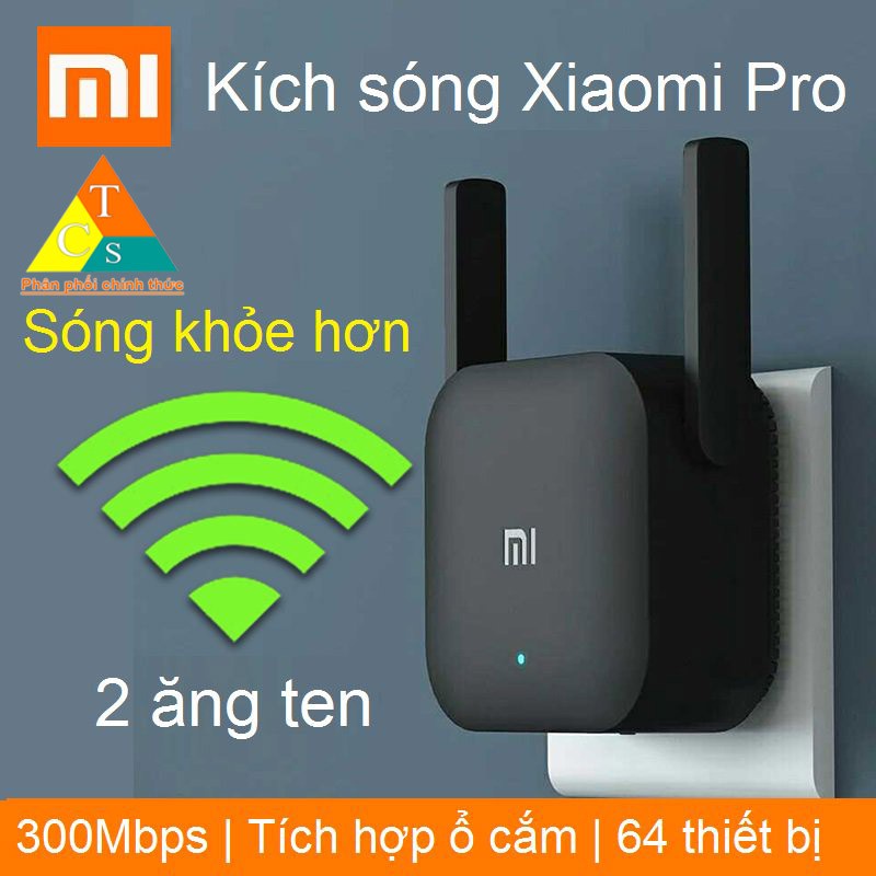 Thiết bị kích sóng Wifi Xiaomi Repeater Pro | BigBuy360 - bigbuy360.vn