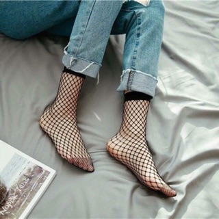 Tất lưới cổ ngắn