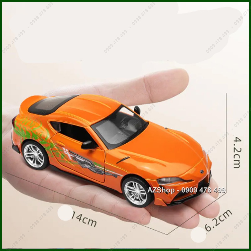 Mô Hình Siêu Xe Toyota Supra Fast Furious - Tỉ Lệ 1:32