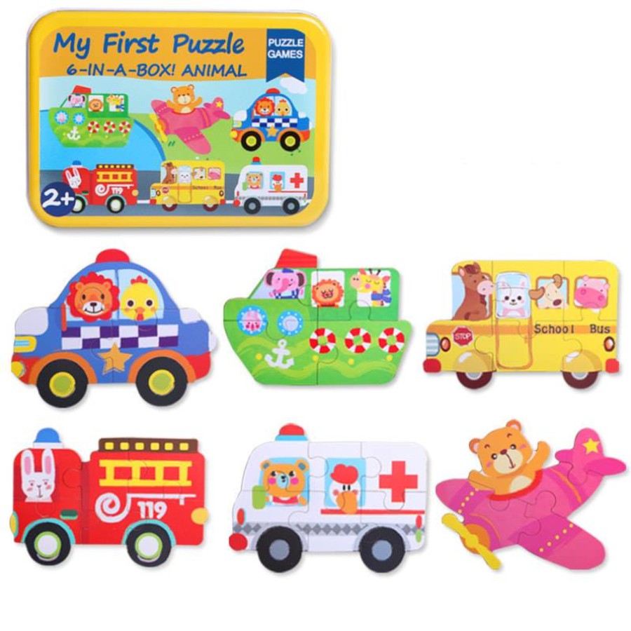 Bộ Ghép Hình My Frist Puzzle 6 Mảnh - Ghép Gỗ 6 Mảnh