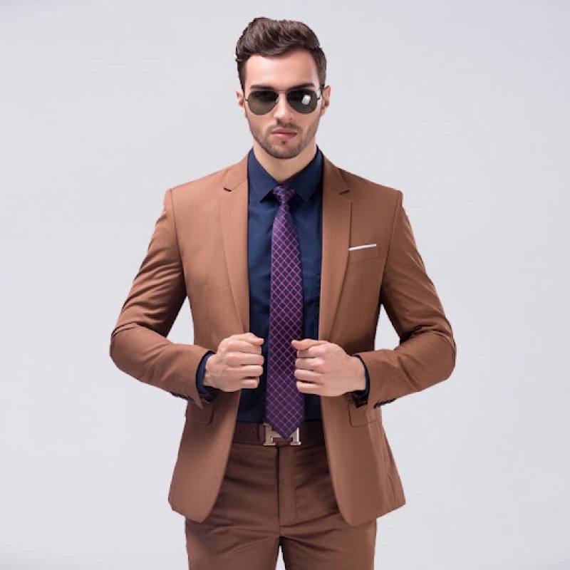 Bộ Vest Nam Thiết Kế Sang Trọng Cao Cấp