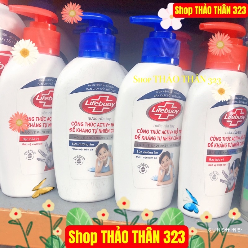 ❤Nước Rửa Tay LIFEBUOY BẢO VỆ VƯỢT TRỘI ĐIỂM 10