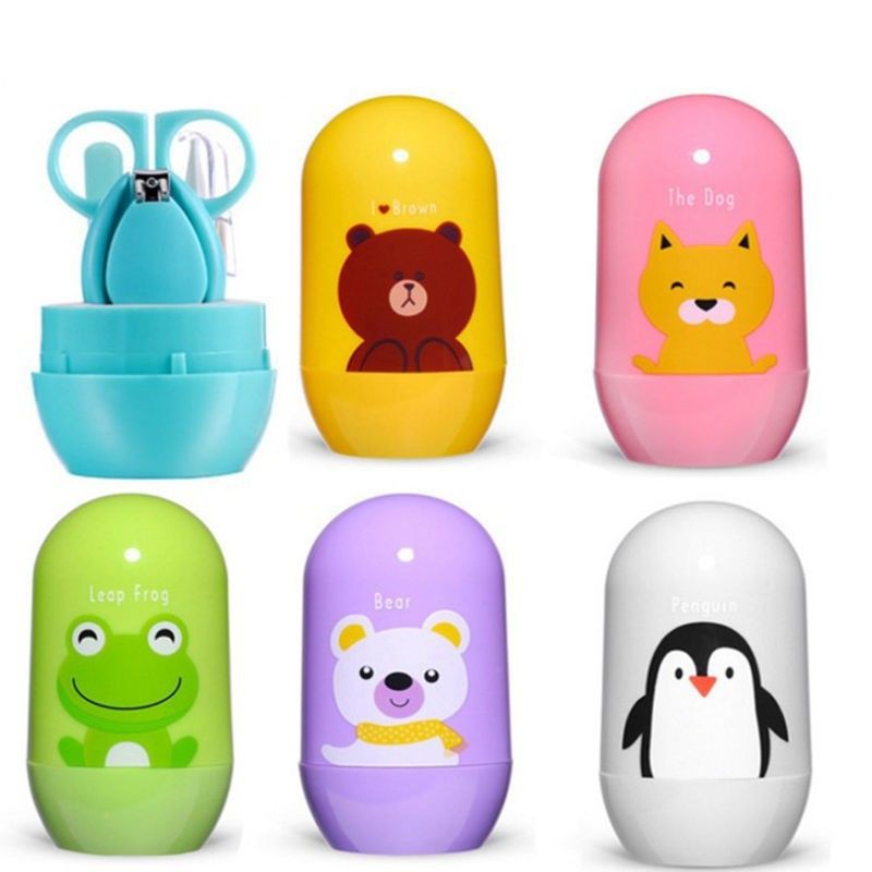 Bộ Bấm Móng Cho Bé Nhiều Mẫu (Bấm, kéo, rũa móng tay, nhíp)