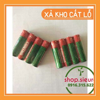 (free ship 300k) vỉ 4 quả pin tiểu AAA/AA