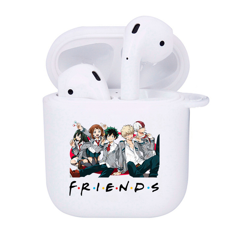 Vỏ Bảo Vệ Hộp Sạc Tai Nghe Airpods Thế Hệ 2 Hình My Hero Academia Ốp