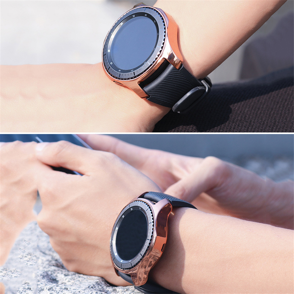 Ốp Tpu Trong Suốt Bảo Vệ Mặt Đồng Hồ Thông Minh Nhiều Màu Lựa Chọn for Samsung Gear S3 Galaxy