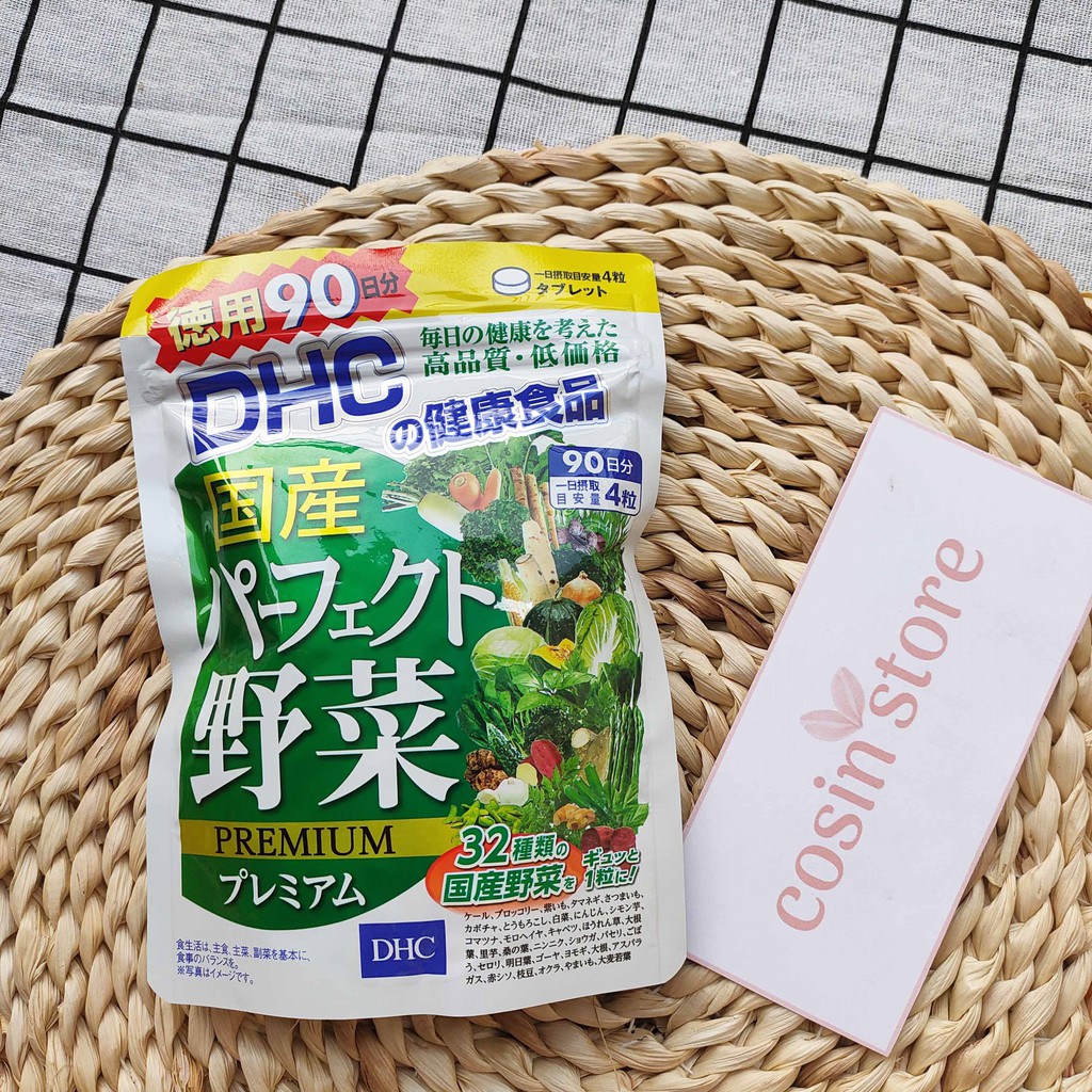 Viên uống DHC Rau Củ Quả Tổng hợp Premium 360 Viên 90 Ngày Dùng | BigBuy360 - bigbuy360.vn