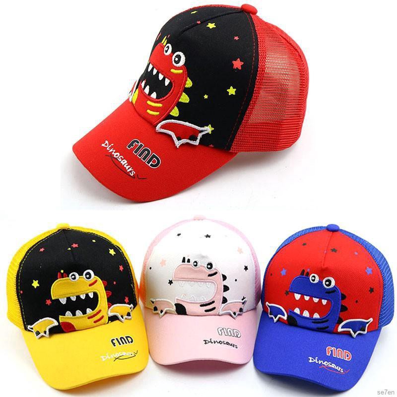 Nón lưỡi trai hình khủng long xinh xắn dành cho bé