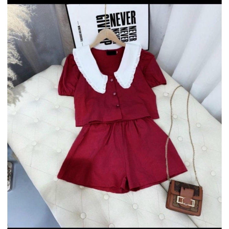 Sét Áo Cổ Bèo Bigsize 55kg Đến 100kg (L/XL/XXL)