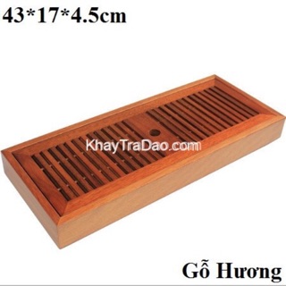 Khay trà gỗ hương