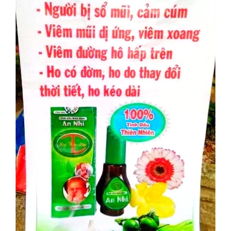 Tinh dầu thảo dược An nhi lọ 20ml chỉ cần bôi bên ngoài