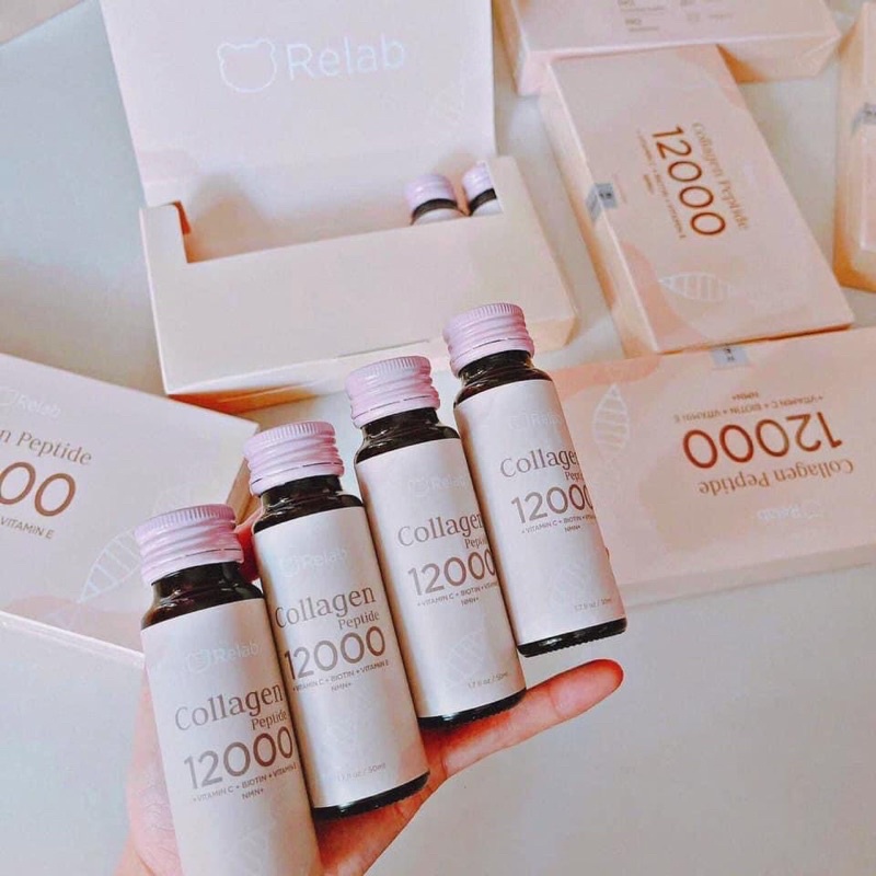 Collagen 12000 Relab Nhật Bản- Full 6 chai