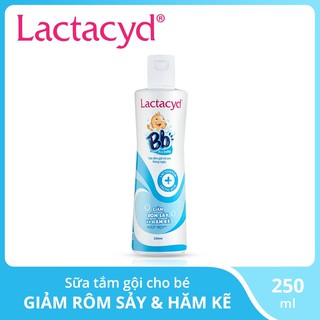 Sữa tắm Lactacyd BB 250ml trị rôm sảy cho bé(Mẫu mới)