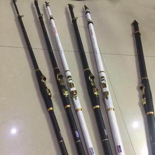 Cần câu tay hỗ trợ máy - iso Daiwa (nhật bản)