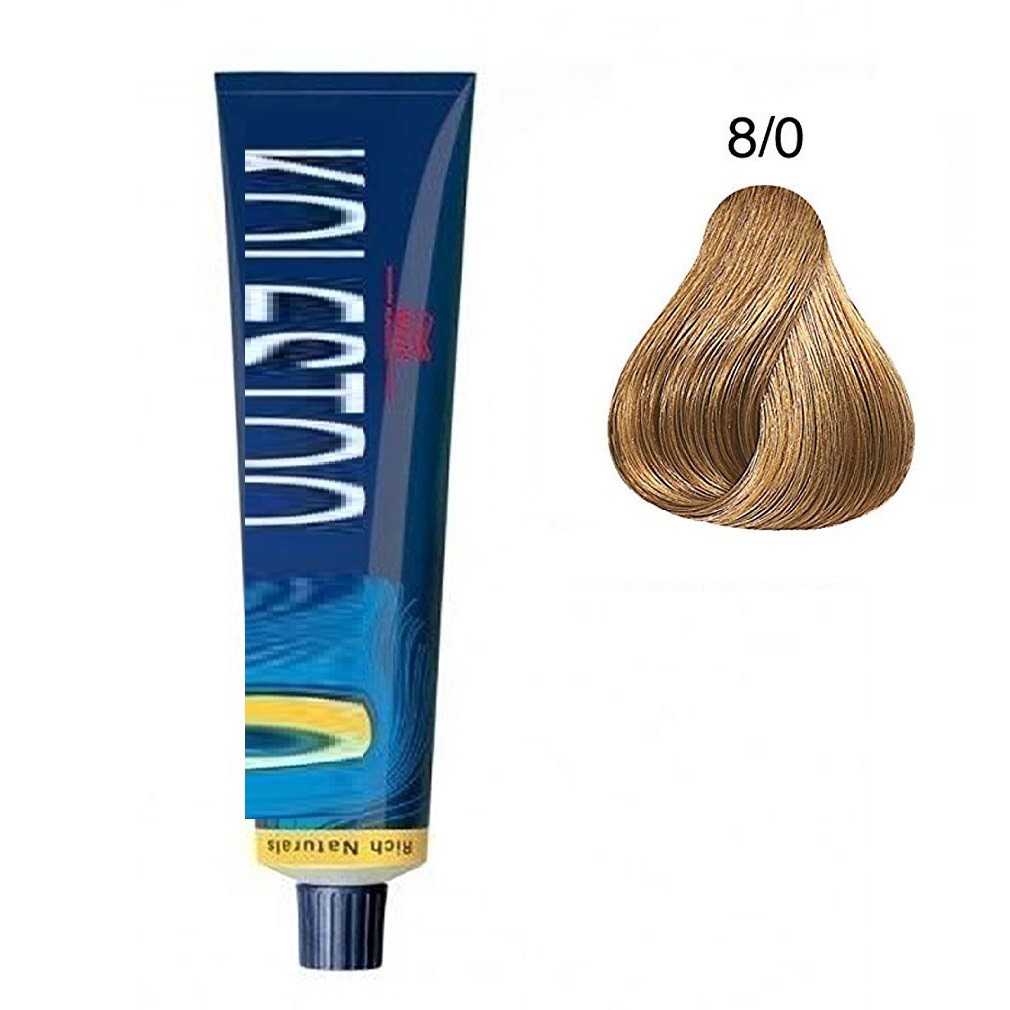 Thuốc Nhuộm Tóc Tại Nhà Màu Vàng Tự Nhiên 8/0 Home Light Natural Blonde Hair Dye Cream