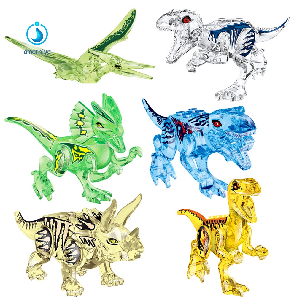 Đồ chơi mô hình khủng long 3D trong suốt dành cho trẻ em