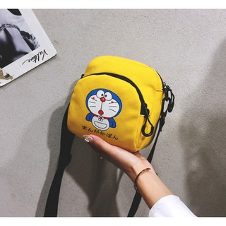BP-Túi vải canvas đeo chéo Doremon