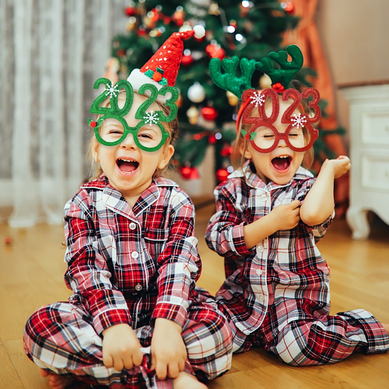 1 Mắt Kính Nhựa Hình Cây Thông Giáng Sinh / Nón / Trang Trí Tiệc Tùng / Giáng Sinh Nhiều Màu Sắc Phong Cách Ngẫu Nhiên