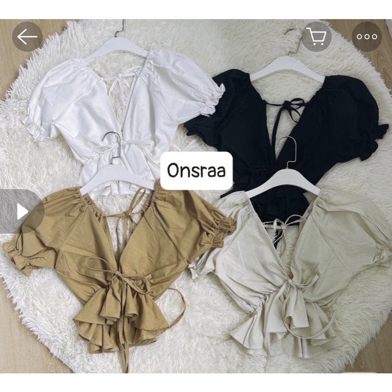 ❤ÁO CROP BO EO MẪU MỚI XINH XẮN❤️