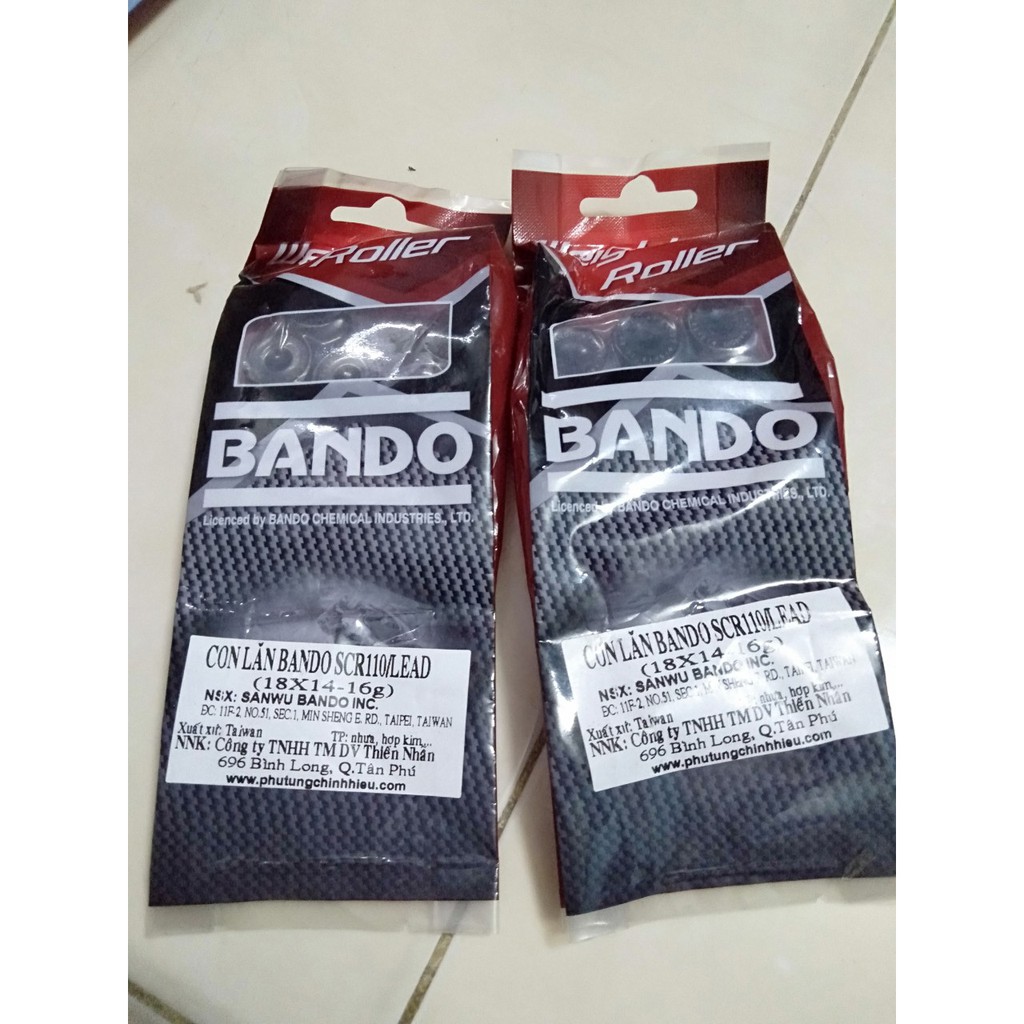 Bộ bi nồi BANDO - SCR110/Lead (16g)