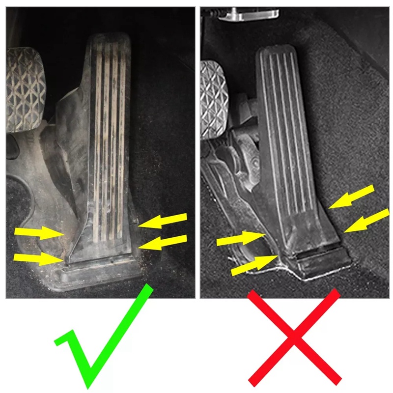 Bàn Đạp Phanh Bằng Sợi Carbon Cho Mazda 2 3 6 CX5 CX 5 CX3 CX7 CX8 CX9 Atez Anxela 2012- 2022