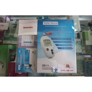 máy đo đường huyết Sinocare Safe-Accu
