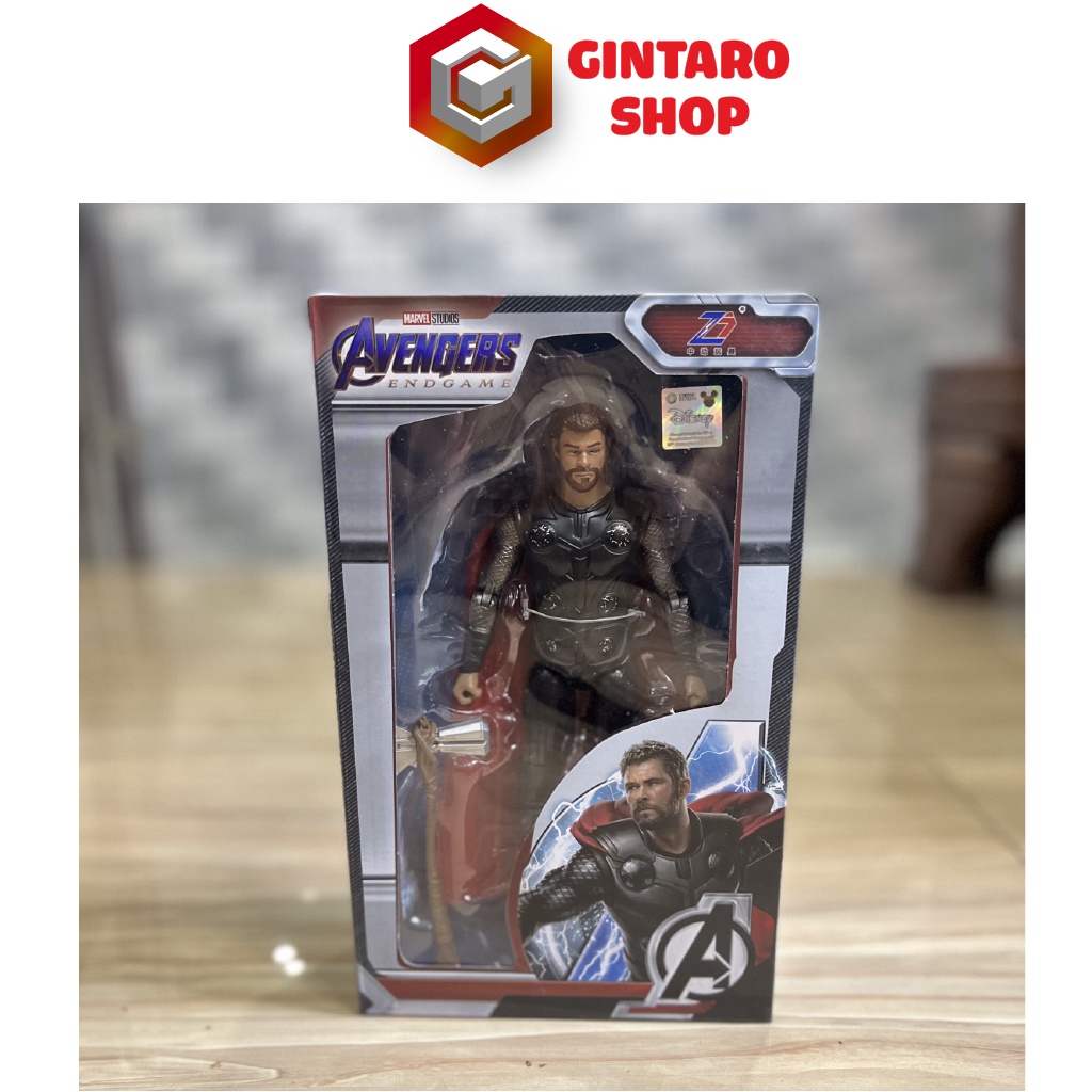 Mô hình marvel Thor cao cấp , Đồ chơi mô hình nhân vật Thor trong End Gamme Gintaro Shop