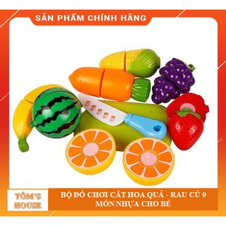Bộ đồ chơi cắt hoa quả - rau củ cho bé