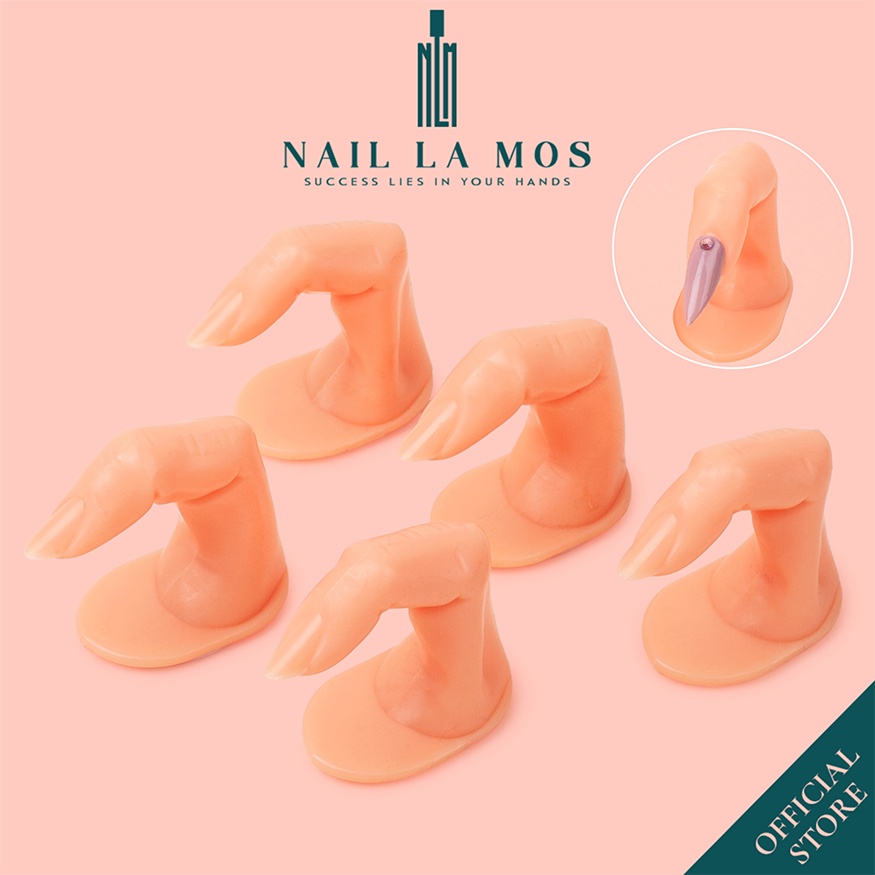 Ngón tay giả học làm nail, tập vẽ gel đắp móng chuyên dụng (mẫu mới)