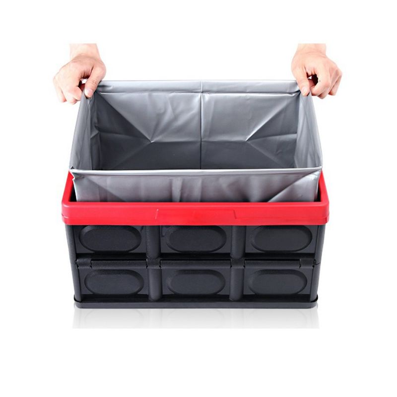 Thùng đựng đồ hộp đựng đồ để cốp xe ô tô có thể gấp gọn