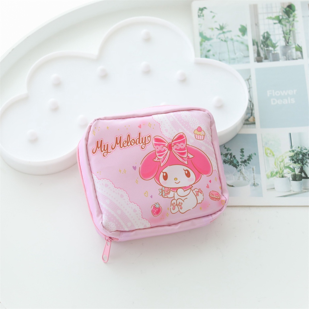 Túi Đựng Băng Vệ Sinh Họa Tiết Chú Chó Pacha Snoopy Cinnamon Dễ Thương Tiện Dụng Mang Theo Du Lịch