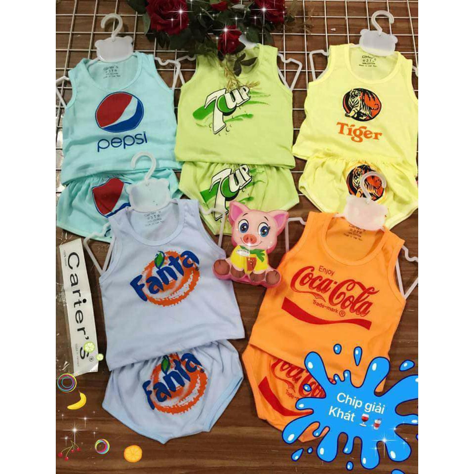 set 5 bộ chip giải khát