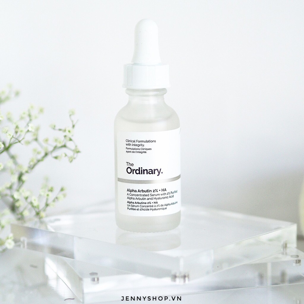 Tinh Chất Dưỡng Trắng The Ordinary Alpha Arbutin 2% + HA Serum