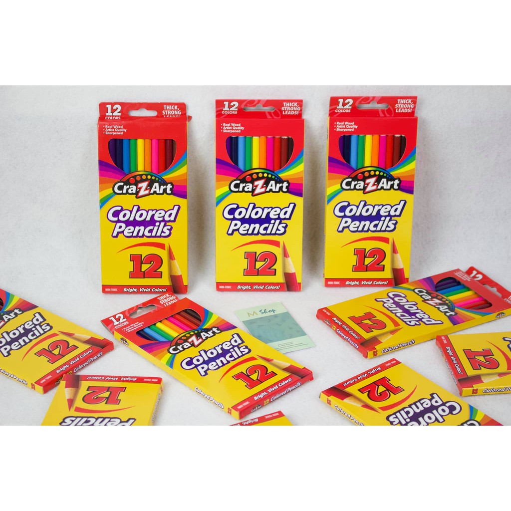 Set bút chì màu Cra-Z-Art 12 cây