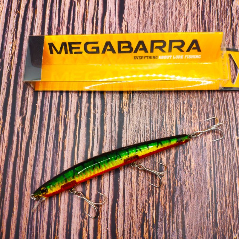 Mồi câu Megabarra Thorne 130mm 14.5g Floating Minnow