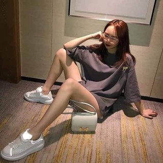 [Phản Quang+Tặng Quà] Giày Mc Queenn Phản Quang Nam Nữ Cổ Thấp