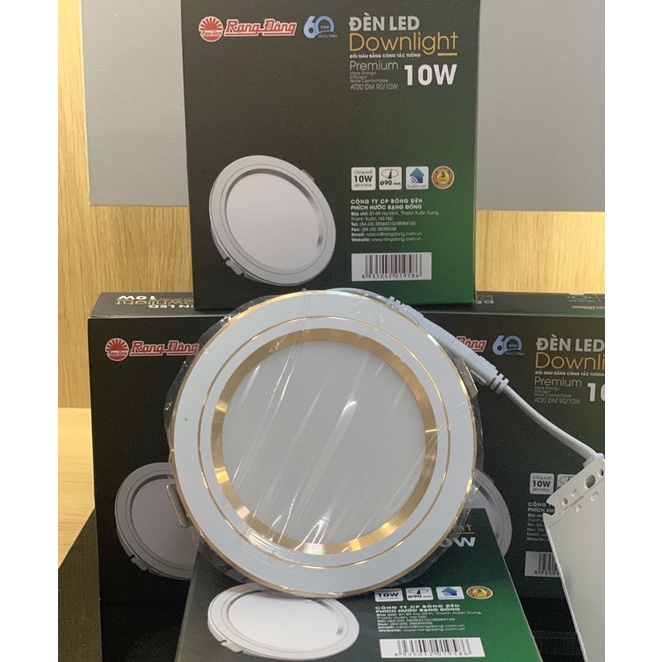 CHÍNH HÃNG Đèn LED âm trần downlight đổi màu 10W Model AT20 ĐM 90 10W 8W