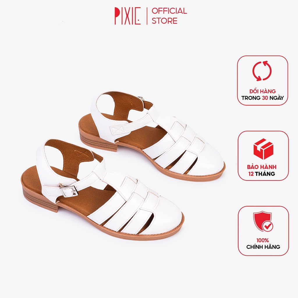 Sandal Cao Gót 3cm Dáng Rọ Pixie X859