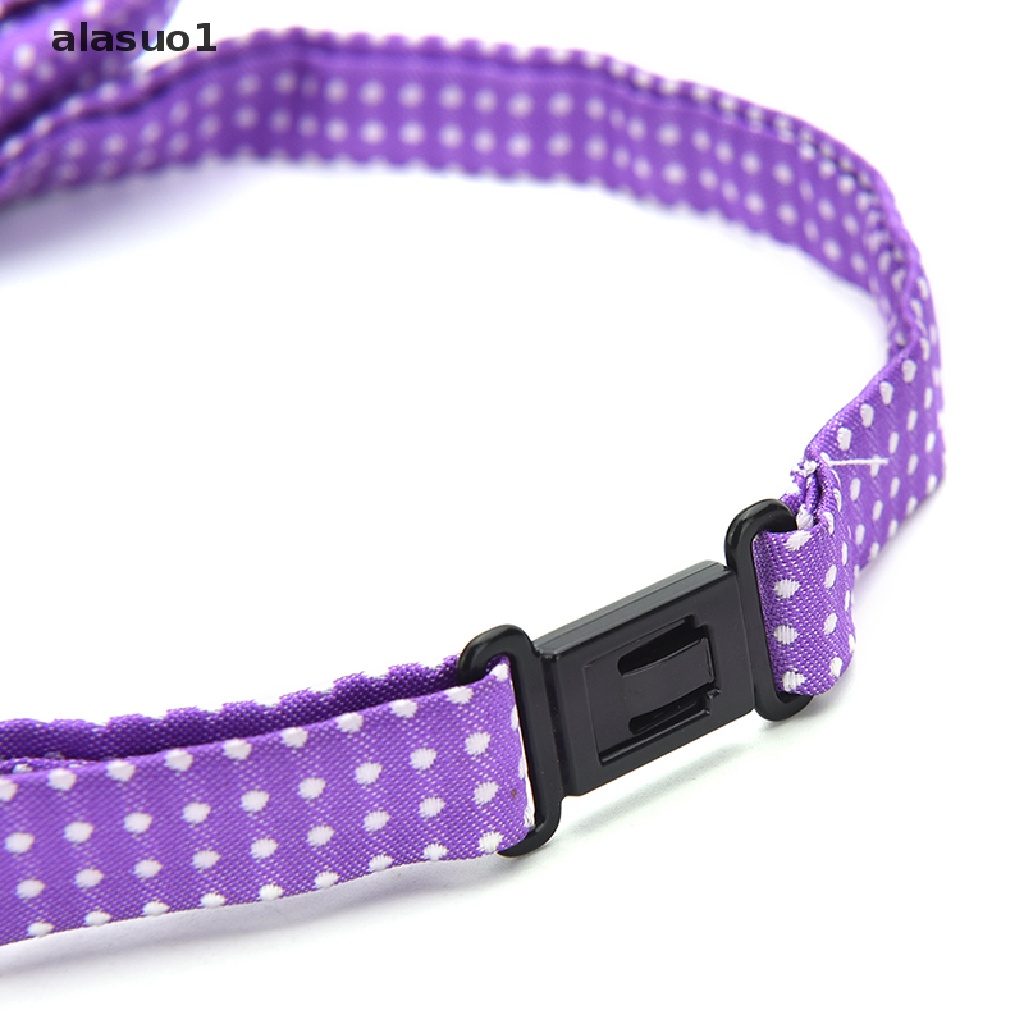Vòng Cổ Thắt Nơ Có Thể Điều Chỉnh Dành Cho Thú Cưng alasuo1