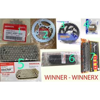 Bộ nhông sên dĩa recto và zin winner /winner x