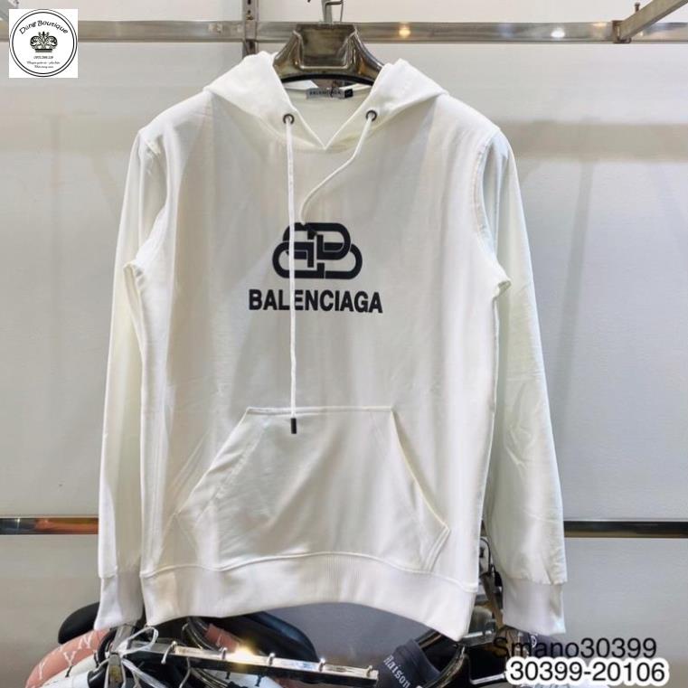 Áo nỉ nam có mũ in chữ balen - áo hoodie amiri chữ ín siêu đẹp