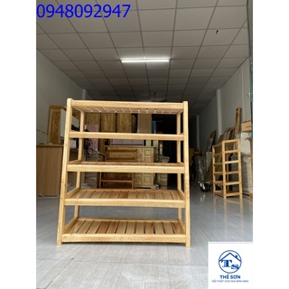 Kệ dép gỗ tự nhiên