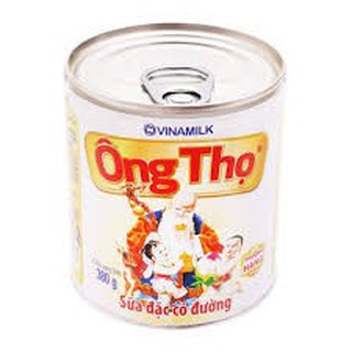 Sữa Đặc Ông Thọ Trắng nắp giật, hộp thiếc 380g